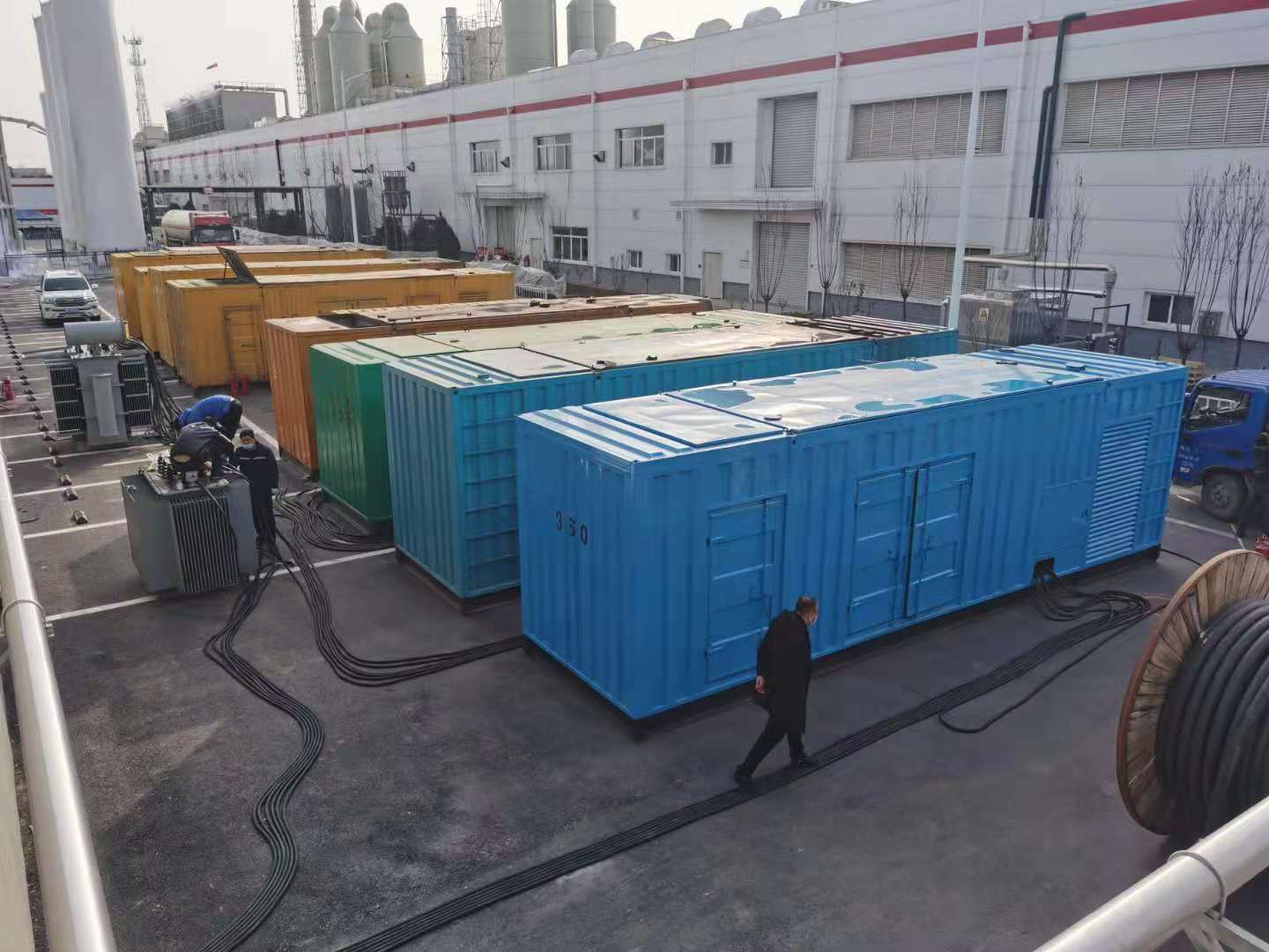 乐至出租发电机-柴油发电机组三相采用什么接法